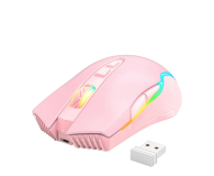 Onikuma Różowa Bezprzewodowa mysz do gier 2.4G CW905 - 1455712 - zdjęcie 2